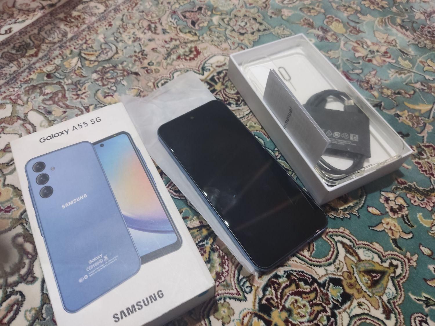 سامسونگ Galaxy A55 ۲۵۶ گیگابایت|موبایل|تهران, جنت‌آباد جنوبی|دیوار