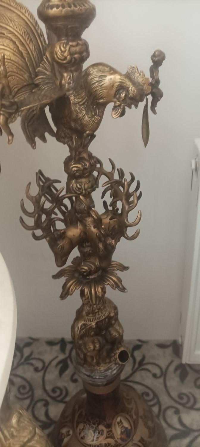 قیلان سلطنتی دست ساز قدیمی فوق لوکس|کلکسیون اشیاء عتیقه|ارومیه, |دیوار