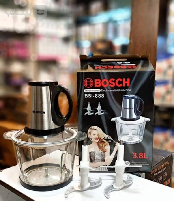 خردکن3/8 لیتر بوش-خرد کن -غذاساز ۶تیغه بوش|خردکن، آسیاب، غذاساز|شیراز, سینما سعدی|دیوار