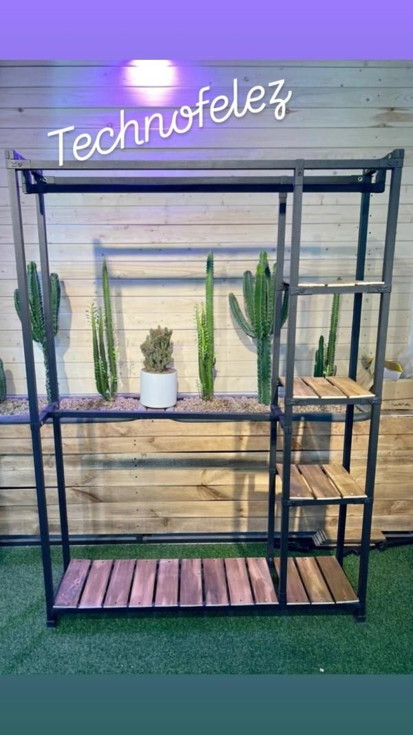 رگال چوبی فلزی مدل A04|بندرخت و رخت‌آویز|رشت, گلسار|دیوار