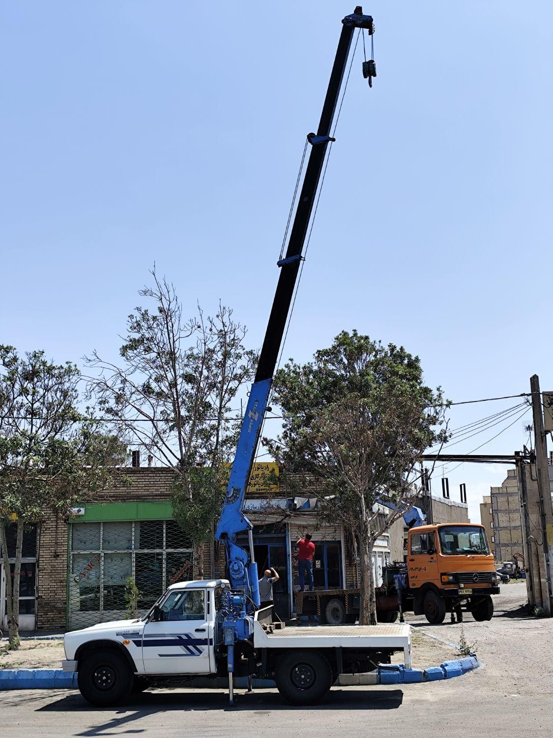 جرثقیل نیسان،خاور،سبد،بالابرثابت،جک پالت بالابر|خدمات حمل و نقل|تبریز, |دیوار