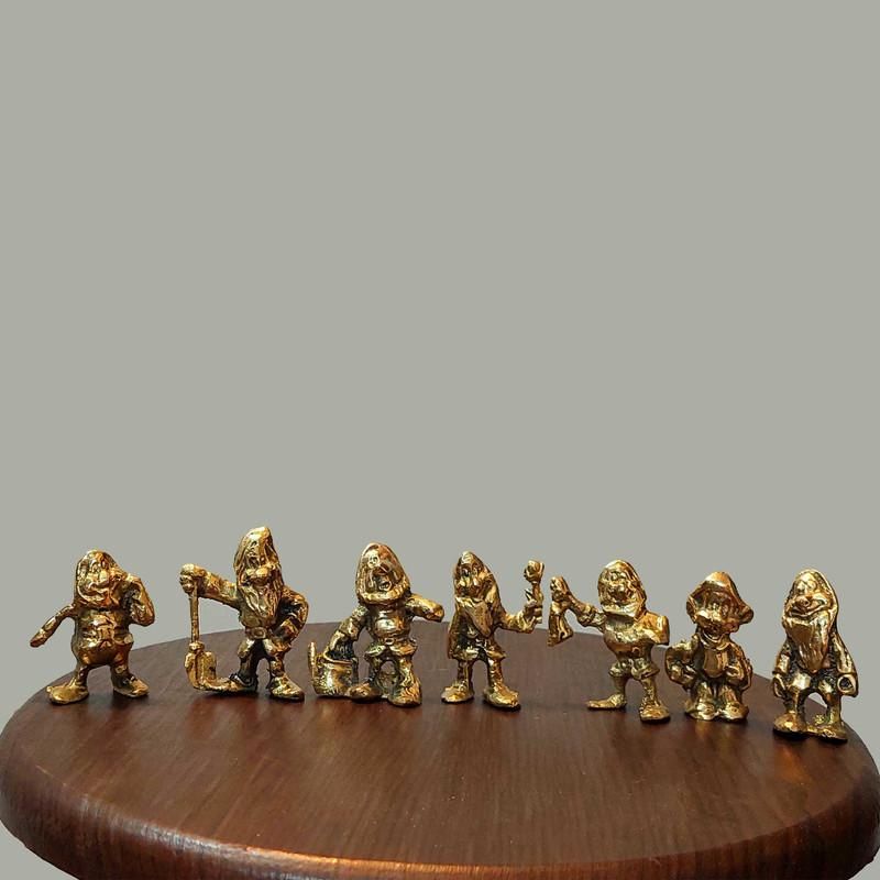 هفت کوتوله برنجی برنز|مجسمه، تندیس، ماکت|نسیمشهر, |دیوار