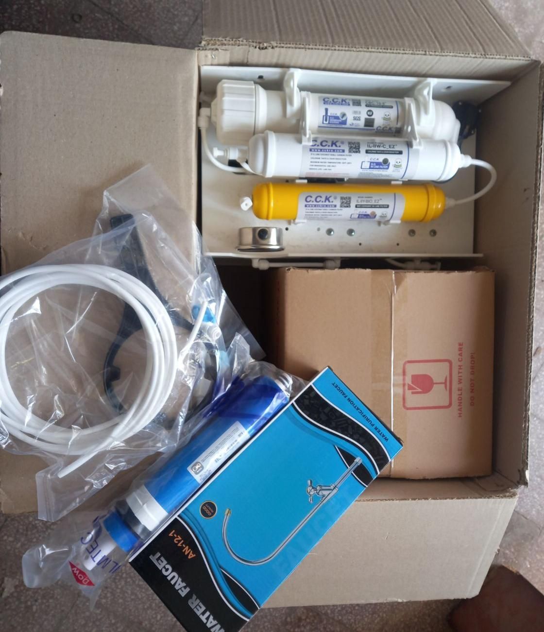 تصفیه آب 6مرحله سی سی کا فول|آبسردکن و تصفیه آب|قم, شهدا|دیوار