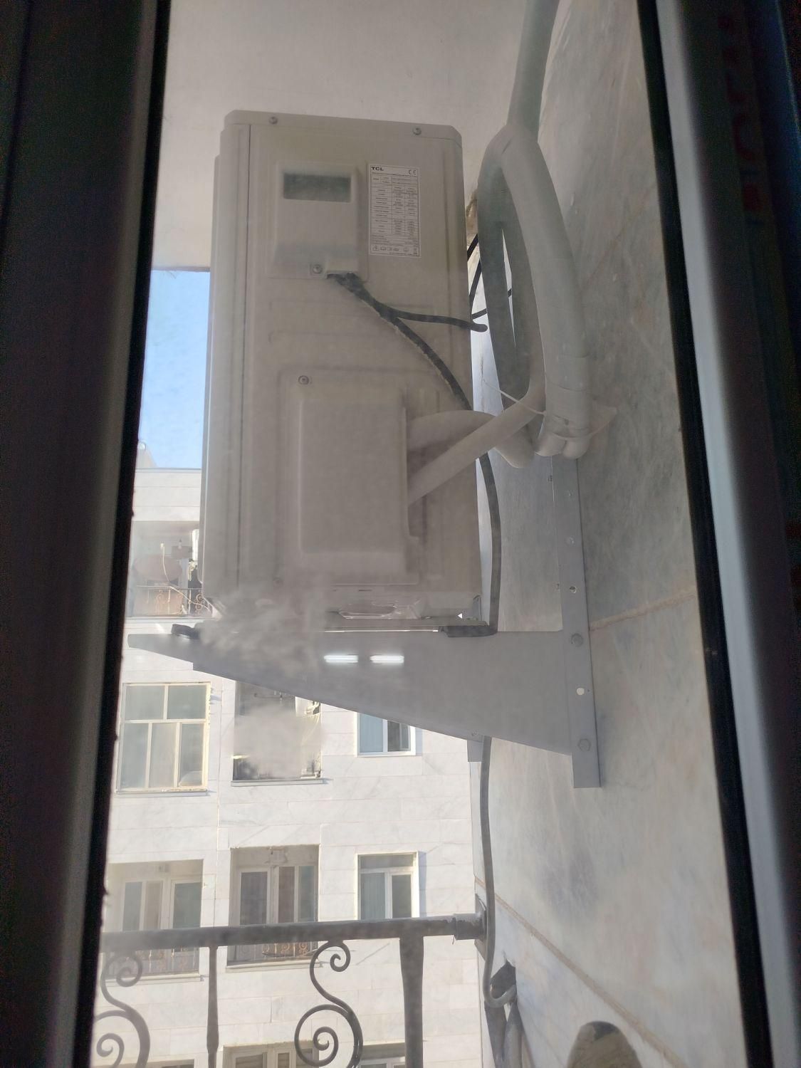 کولر گازی|کولر گازی و فن‌کوئل|شیروان (خراسان), |دیوار