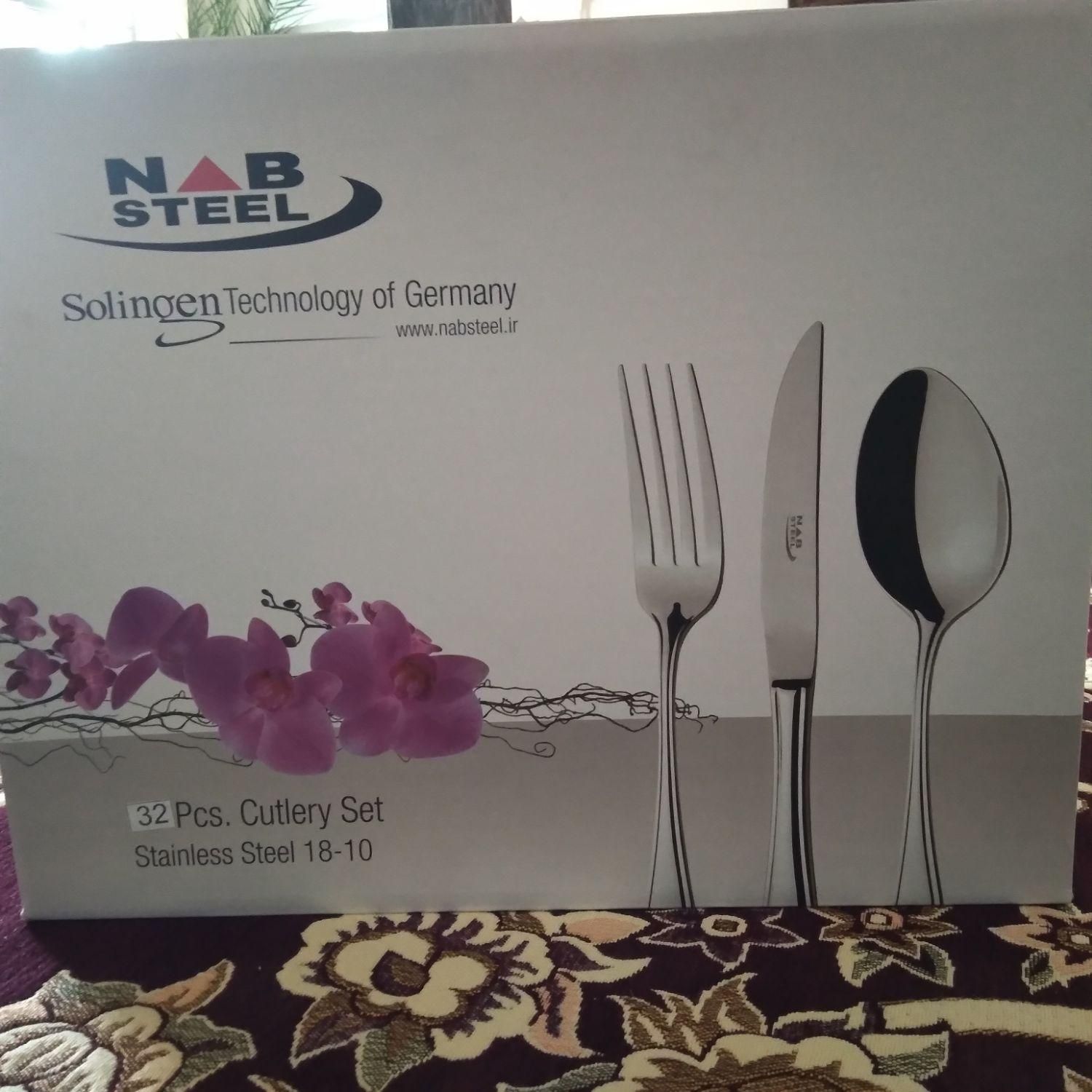 قاشق چنگال ۱۲ نفری|ظروف سرو و پذیرایی|خوی, |دیوار