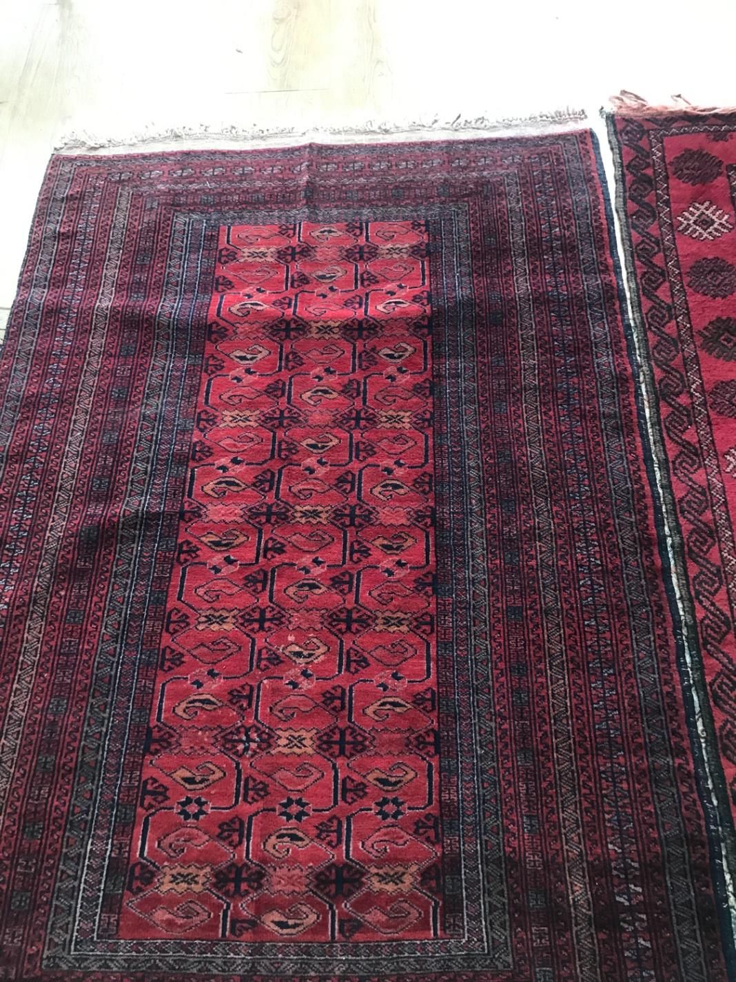 دو تخته قالیچه سه متری و چهار متری قدیمی|فرش|مشهد, رضاشهر|دیوار