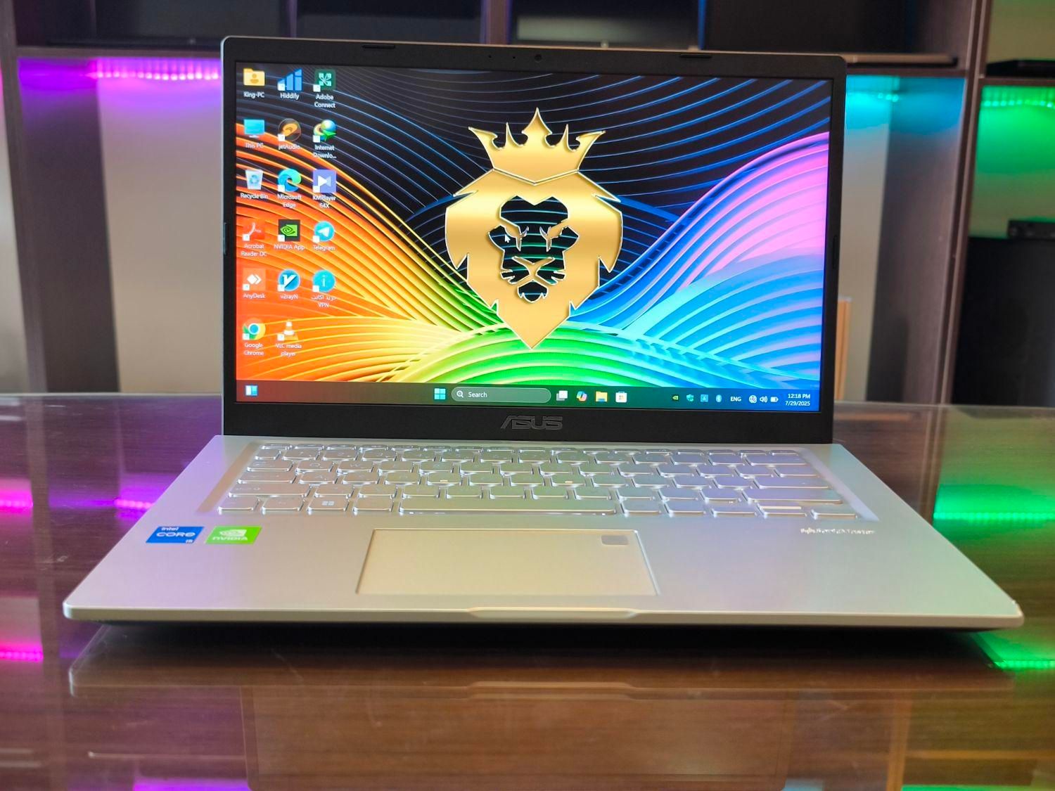 اولترابوک فول پورت ایسوس نسل ۱۱ گرافیک دار 1TB+SSD|رایانه همراه|تهران, میدان ولیعصر|دیوار