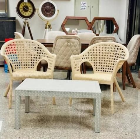 صندلی پلاستیکی ناهارخوری سبدی حصیری|میز و صندلی غذاخوری|تهران, خرمشهر|دیوار