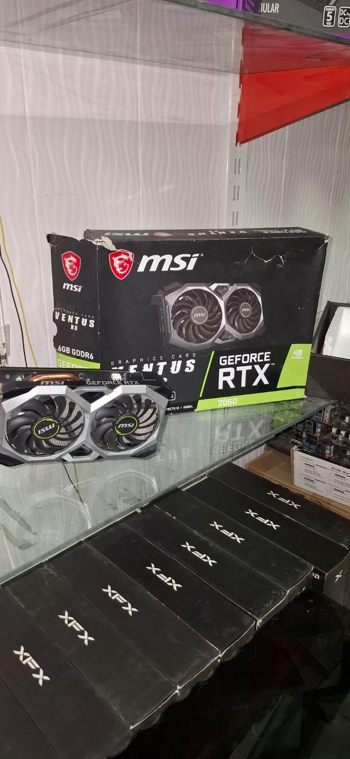 کارت گرافیک geforce rtx 2060  msi خنک گیمینگ|قطعات و لوازم جانبی رایانه|تهران, آذربایجان|دیوار