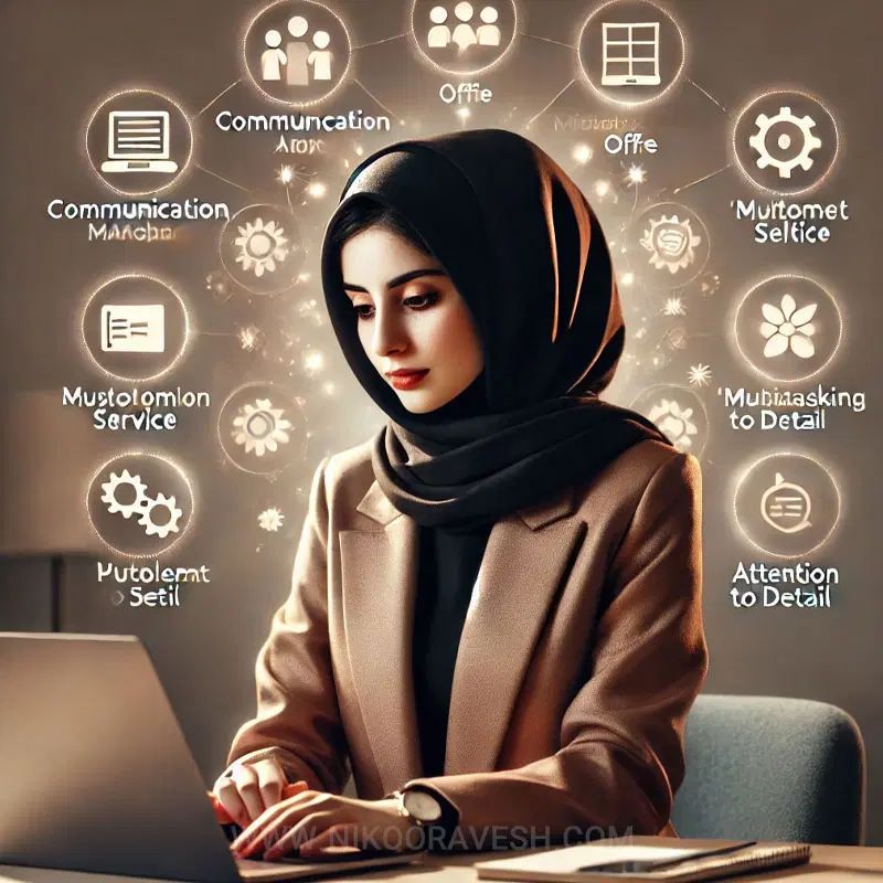 منشی خانم مسلط به زبان انگلیسی و زبان عربی|استخدام اداری و مدیریت|تهران, توحید|دیوار