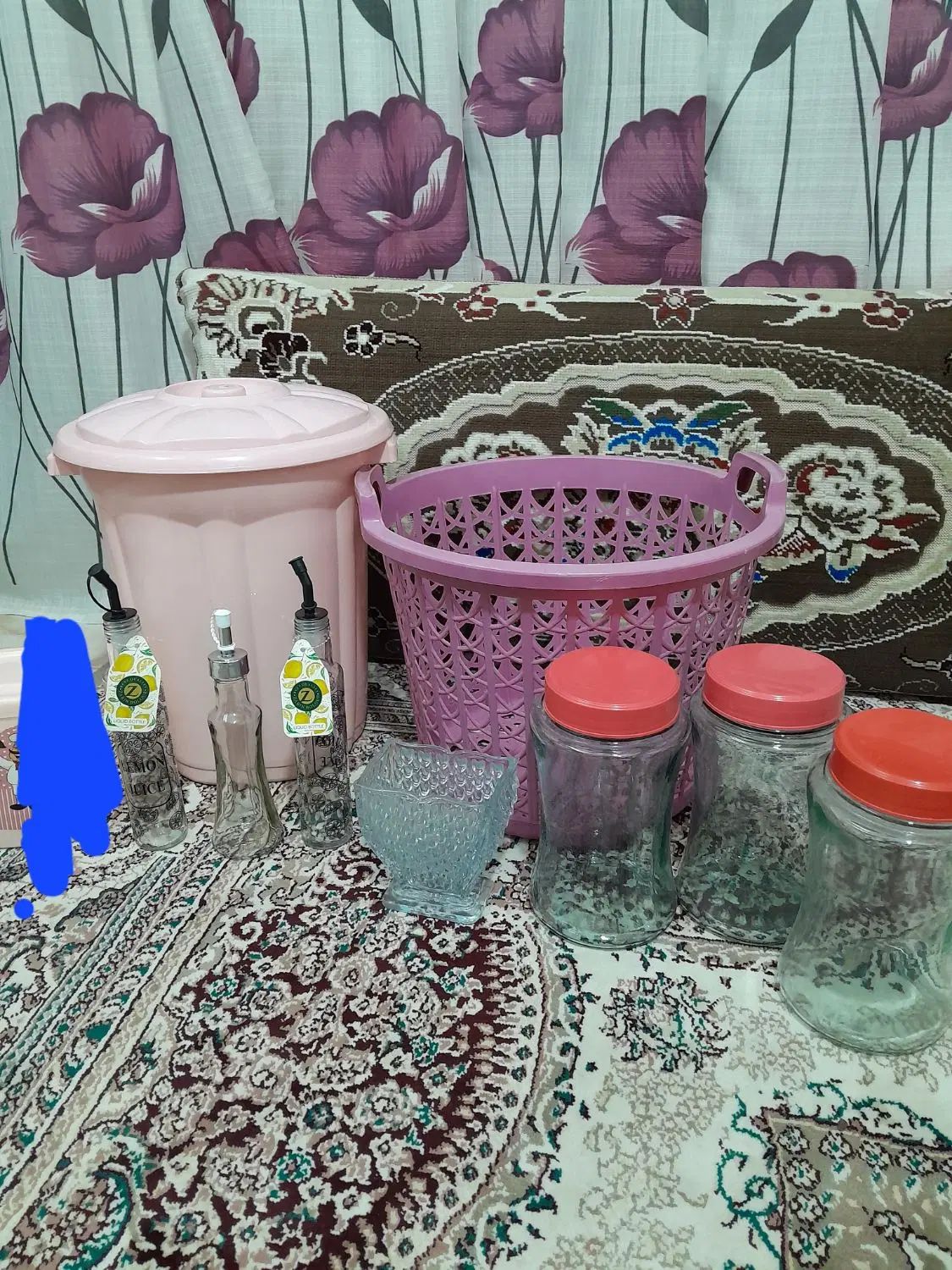 جا حبوباتی سطل برنج ساک مسافرتی|ظروف نگهدارنده، پلاستیکی، یک‌بارمصرف|مشهد, اروند|دیوار