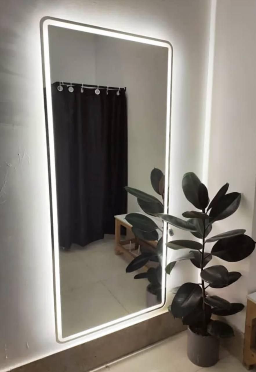 آیینه مستطیل گوش گرد(ساده و سندبلاست)|آینه|قزوین, |دیوار