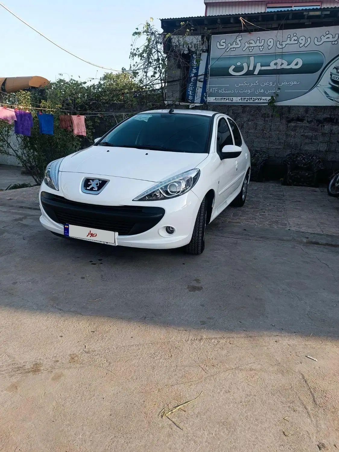 207سقف فلز دنده 1404|خودرو سواری و وانت|رشت, گلسار|دیوار