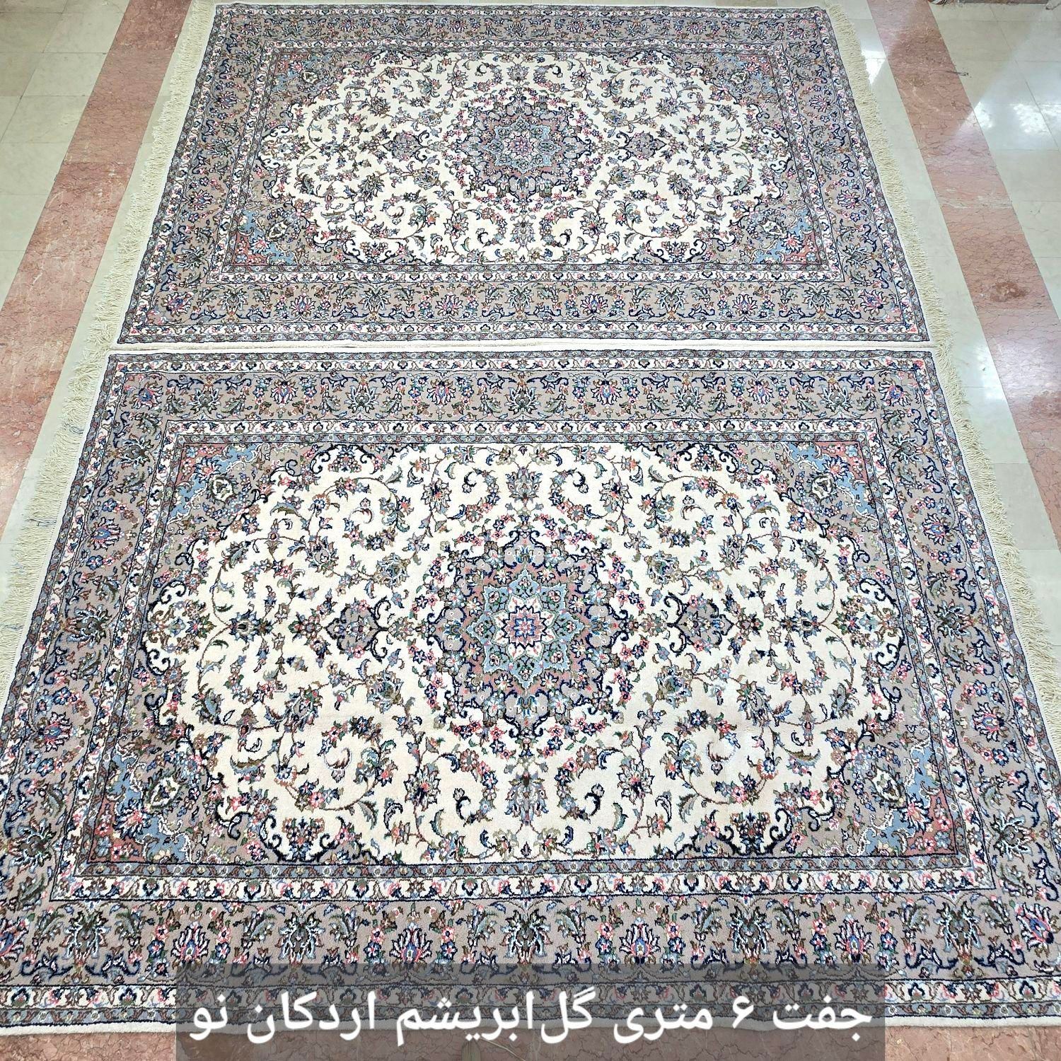 سه عدد فرش ۶ متری یک‌شکل دستباف نو|فرش|تهران, شیرازی|دیوار