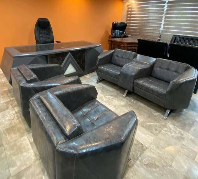 میزدفترمدیرشرکتیMDFهایگلس براق منبت شده ادارات|مبلمان اداری|شهرکرد, |دیوار