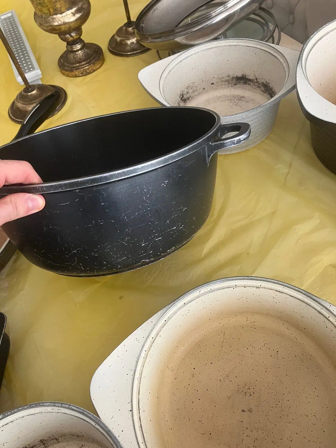 قبلمه و ماهیتابه (۸ تکه)|ظروف پخت‌وپز|مشهد, احمدآباد|دیوار