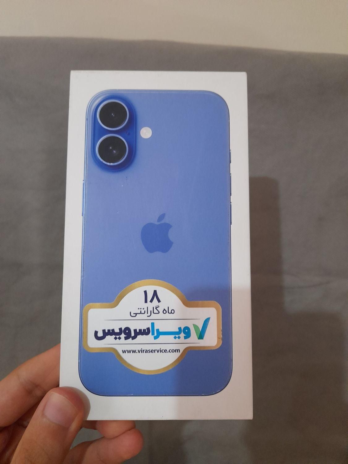 اپل iPhone 16 با حافظهٔ ۱۲۸ گیگابایت|موبایل|ملایر, |دیوار