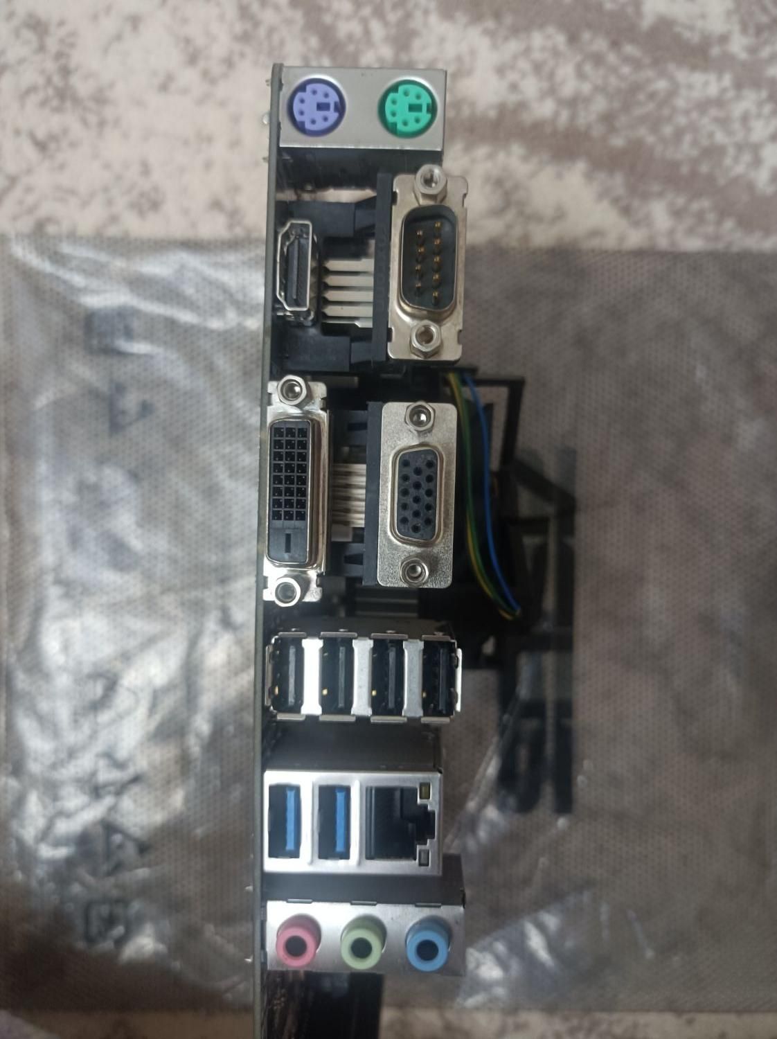 مادربردh110m-c/ps به همراه  ram و cpu /کارت گرافیک|قطعات و لوازم جانبی رایانه|رشت, فرودگاه سردار جنگل رشت|دیوار