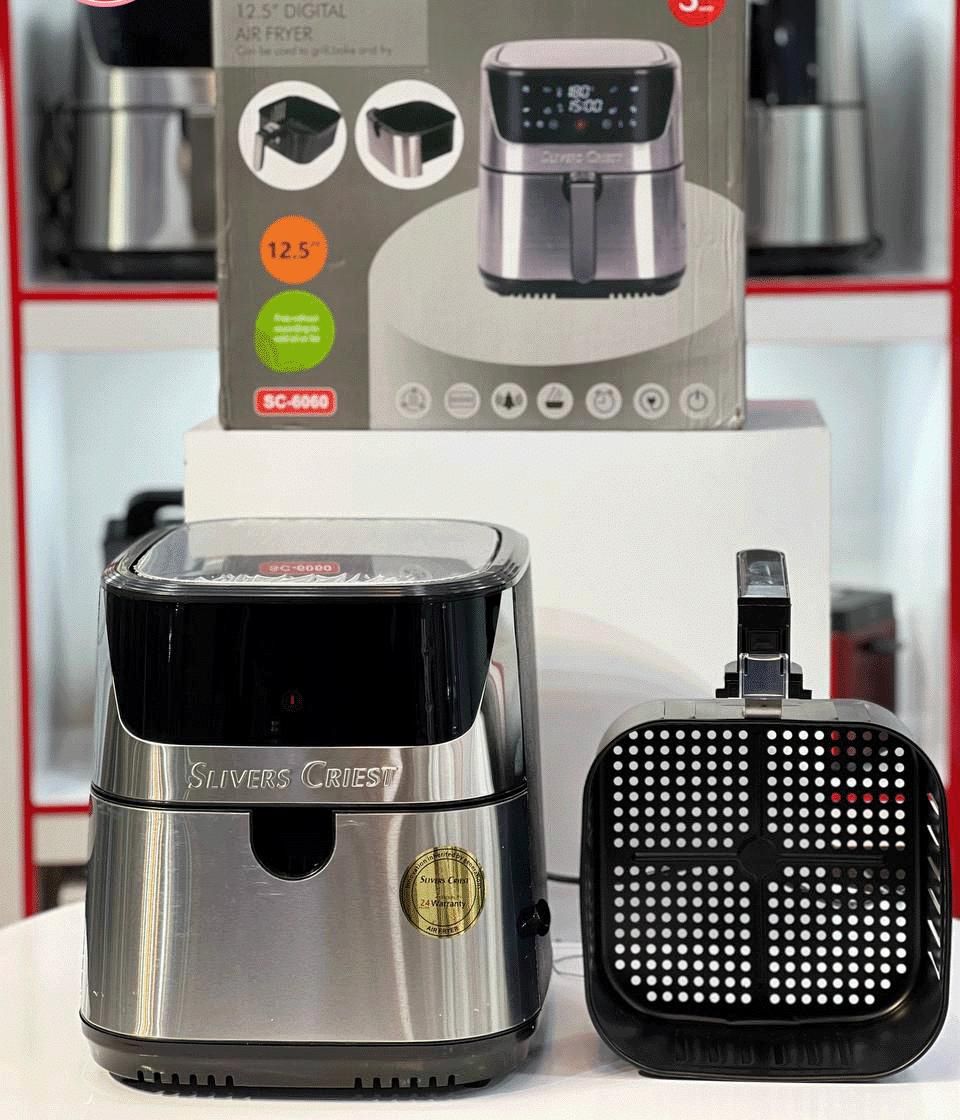 سرخ کن بدون روغن سیلورکرست حک شده12.5 لیتر سبد دار|اجاق گاز و لوازم برقی پختوپز|بیرجند, |دیوار