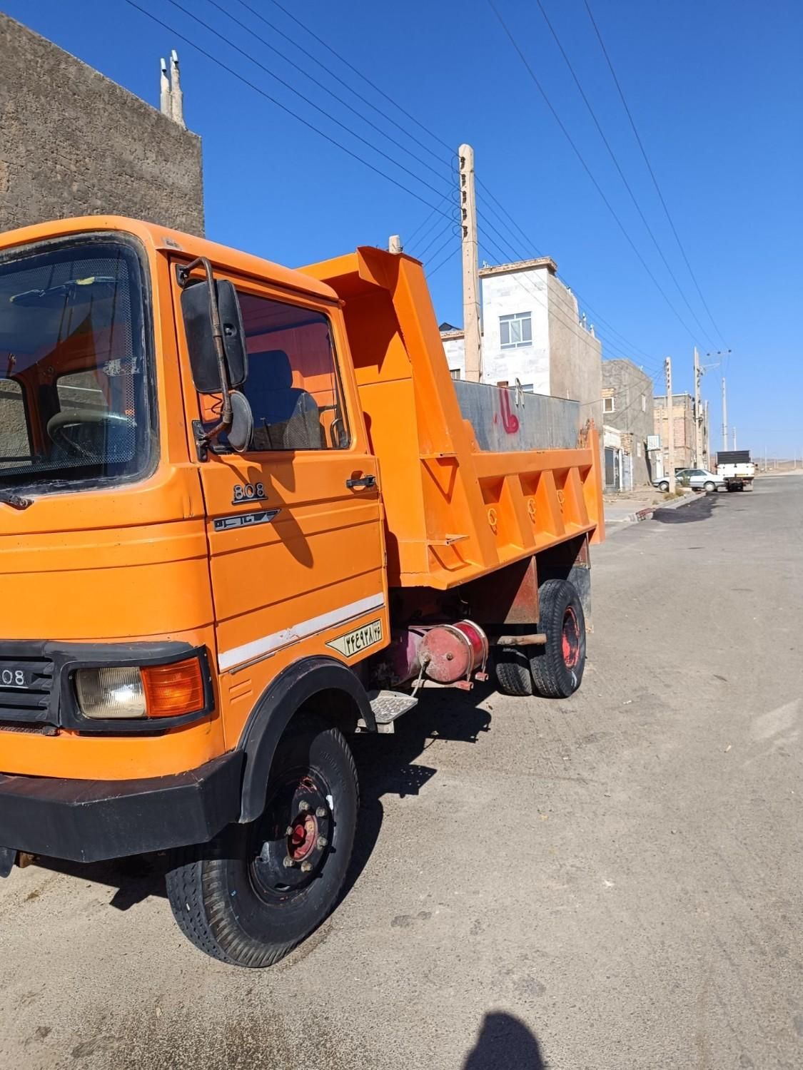 خاور بنز کمپرسی ال پی کا ۸۰۸ مدل ۱۳۸۷ تمیز|خودرو سنگین|مشهد, امام رضا (ع)|دیوار