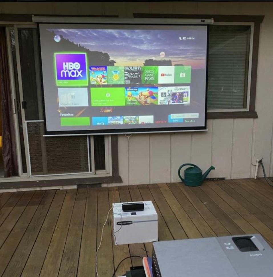 ویدیو پروژکتور تصویر بزرگ دیتا پروژکشن Projector|تلویزیون و پروژکتور|شیراز, زرهی|دیوار