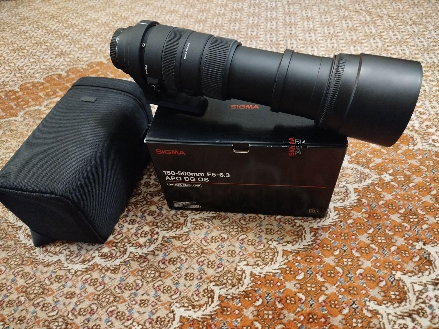 لنز سیگما 150-500 کنن|دوربین عکاسی و فیلم‌برداری|تبریز, |دیوار
