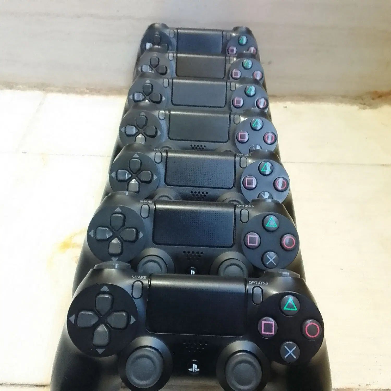 دسته ps4* اورجینال و اصلی *مدل اسلیمی* تعداد و تکی|کنسول، بازی ویدئویی و آنلاین|شهریار, شهریار|دیوار