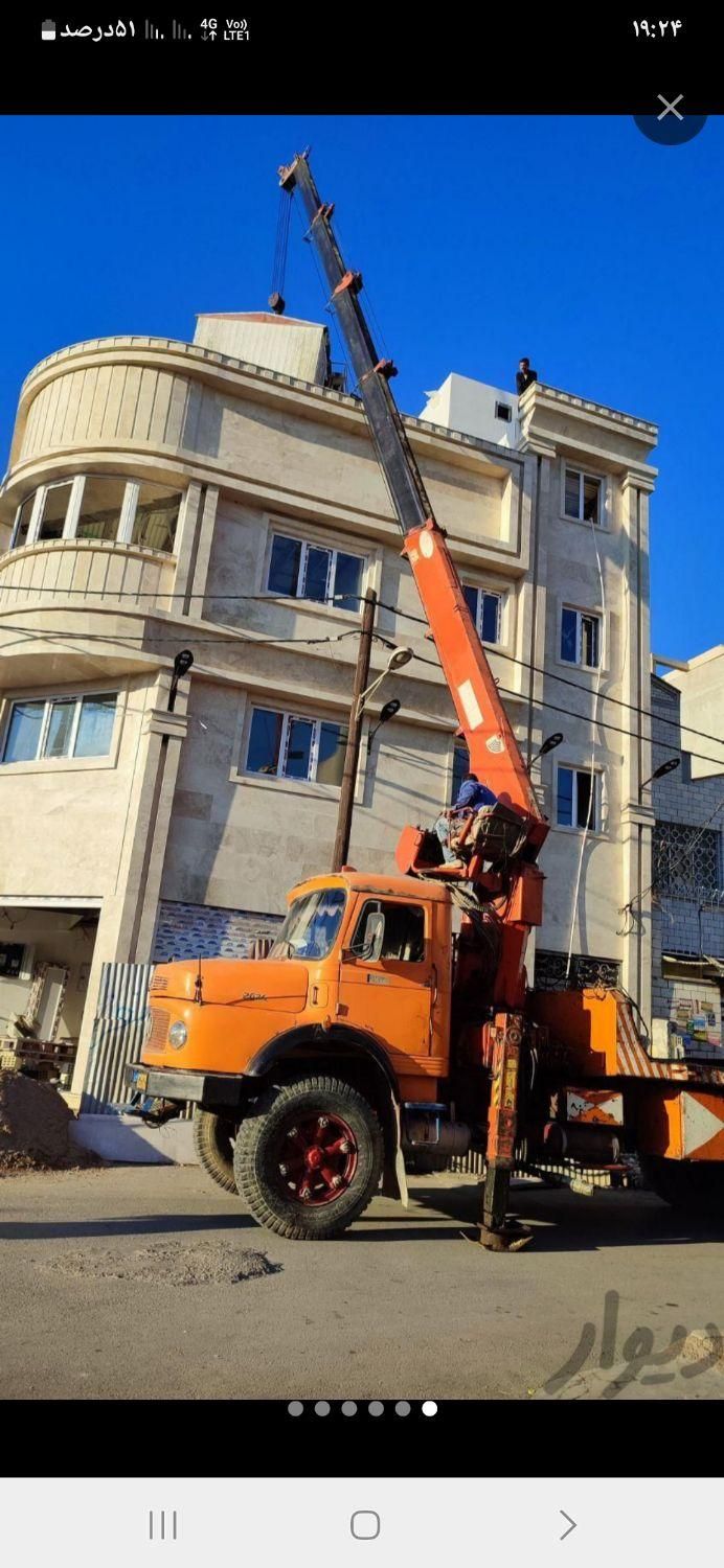 اجاره جرثقیل ۳تن تا۱۰تن جهت کار|خدمات حمل و نقل|اهواز, پادادشهر|دیوار