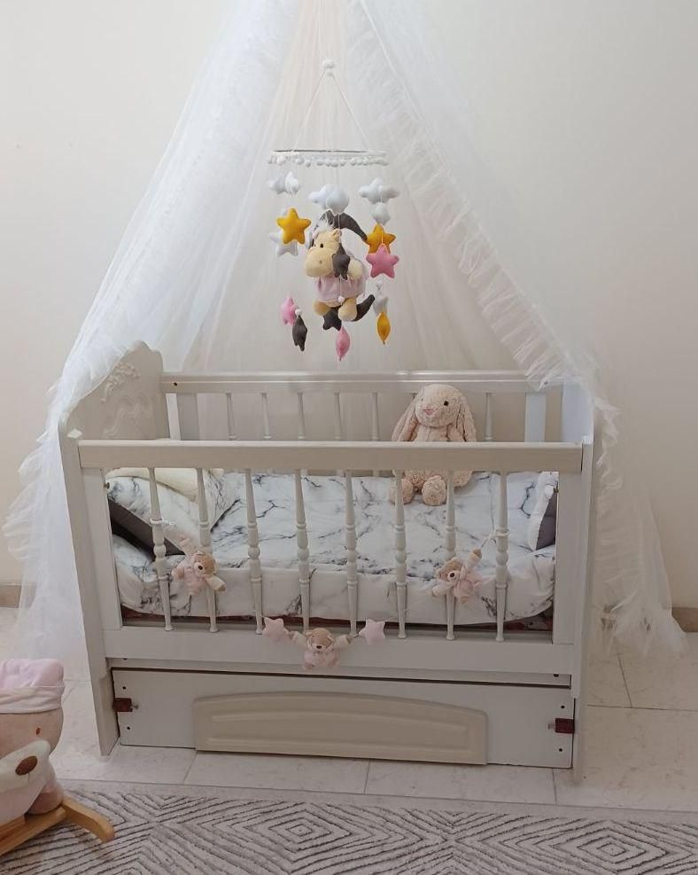 تخت نوزاد کودک ننو و سرویس خواب نوزاد|تخت و صندلی بچه|پردیس, فاز ۸|دیوار