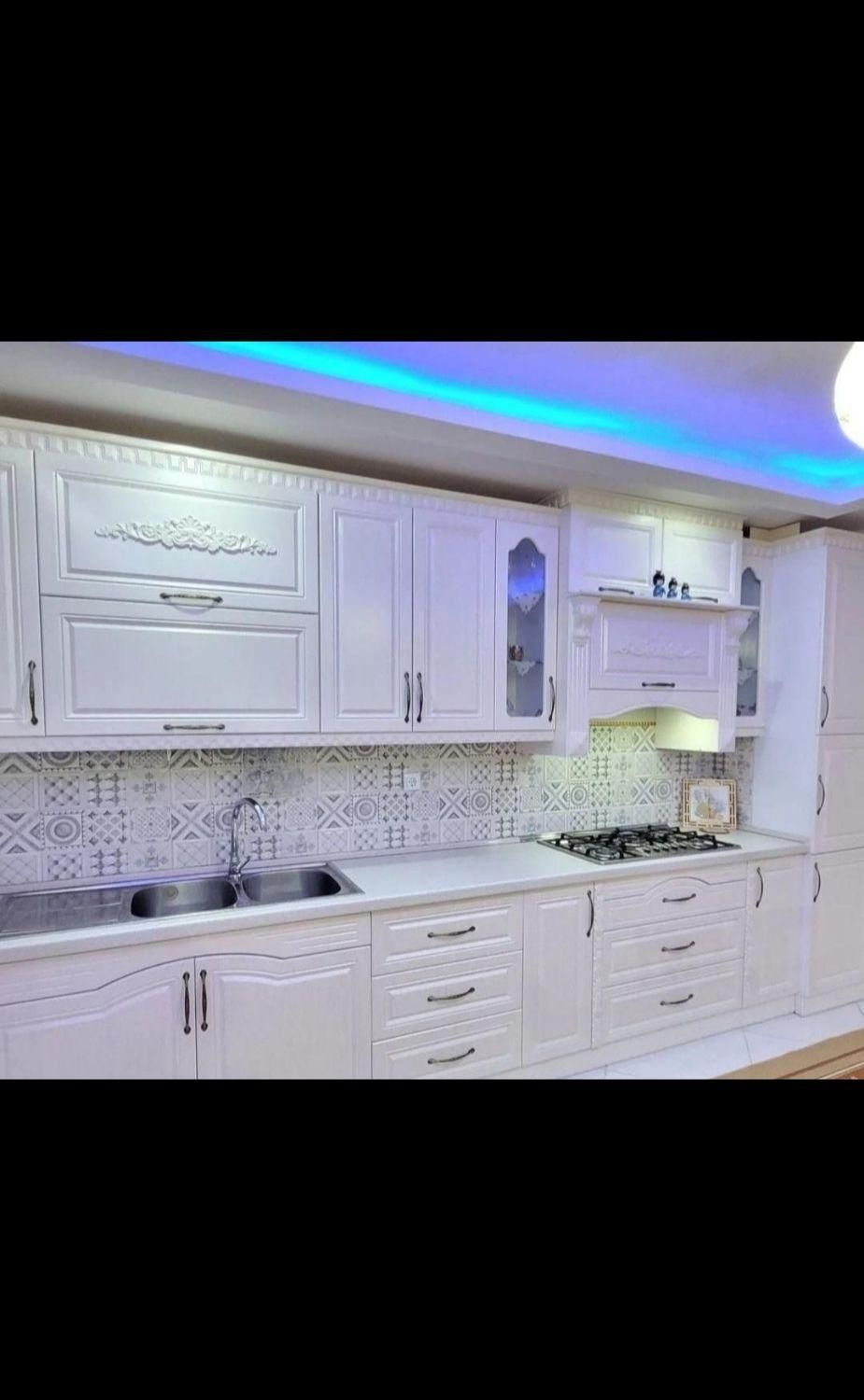 کابینت آماده هود سینک گاز/ام دی اف فلز هایگلاس...|مصالح و تجهیزات ساختمان|خمینیشهر, |دیوار