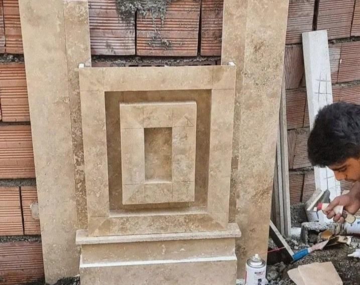 ۰تا۱۰۰ساختمان کاشی کاری بلوکچینی سنگنماسیمانکاری|خدمات پیشه و مهارت|فومن, |دیوار