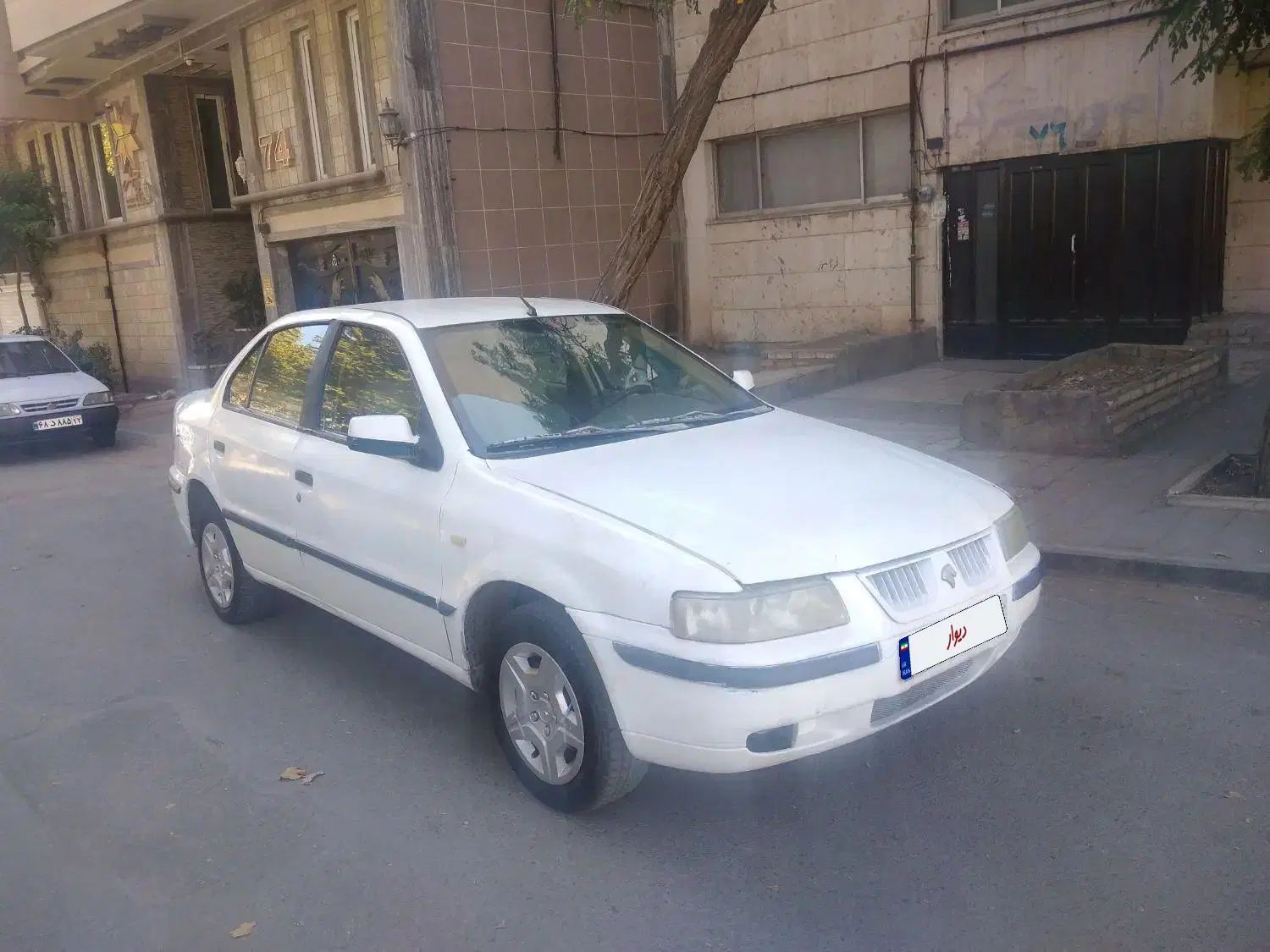 سمند LX 1387سفید دوگانه دو برگ سند تمیز کم کار|خودرو سواری و وانت|مشهد, صیاد شیرازی|دیوار