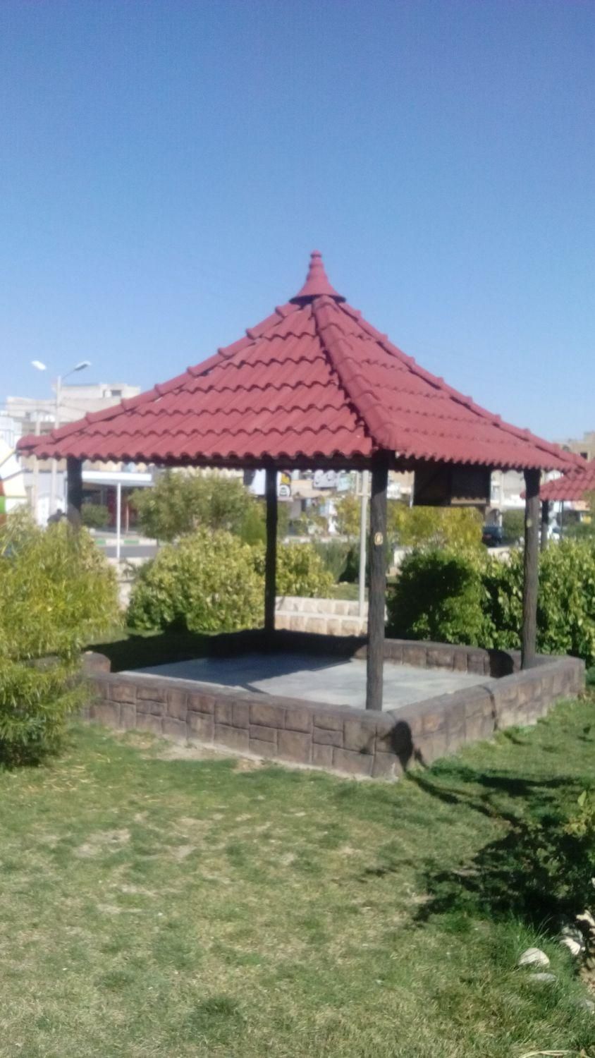 آلاچیق روفگاردن محوطه سازی سایبان پیمانکاری فسا|خدمات پیشه و مهارت|فسا, |دیوار