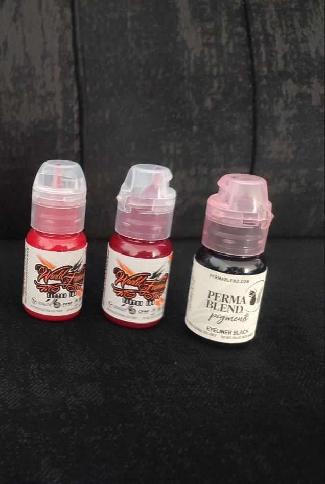 فروش رنگ های آرایش دائم|آرایشی، بهداشتی، درمانی|شیراز, ماه فیروزان|دیوار