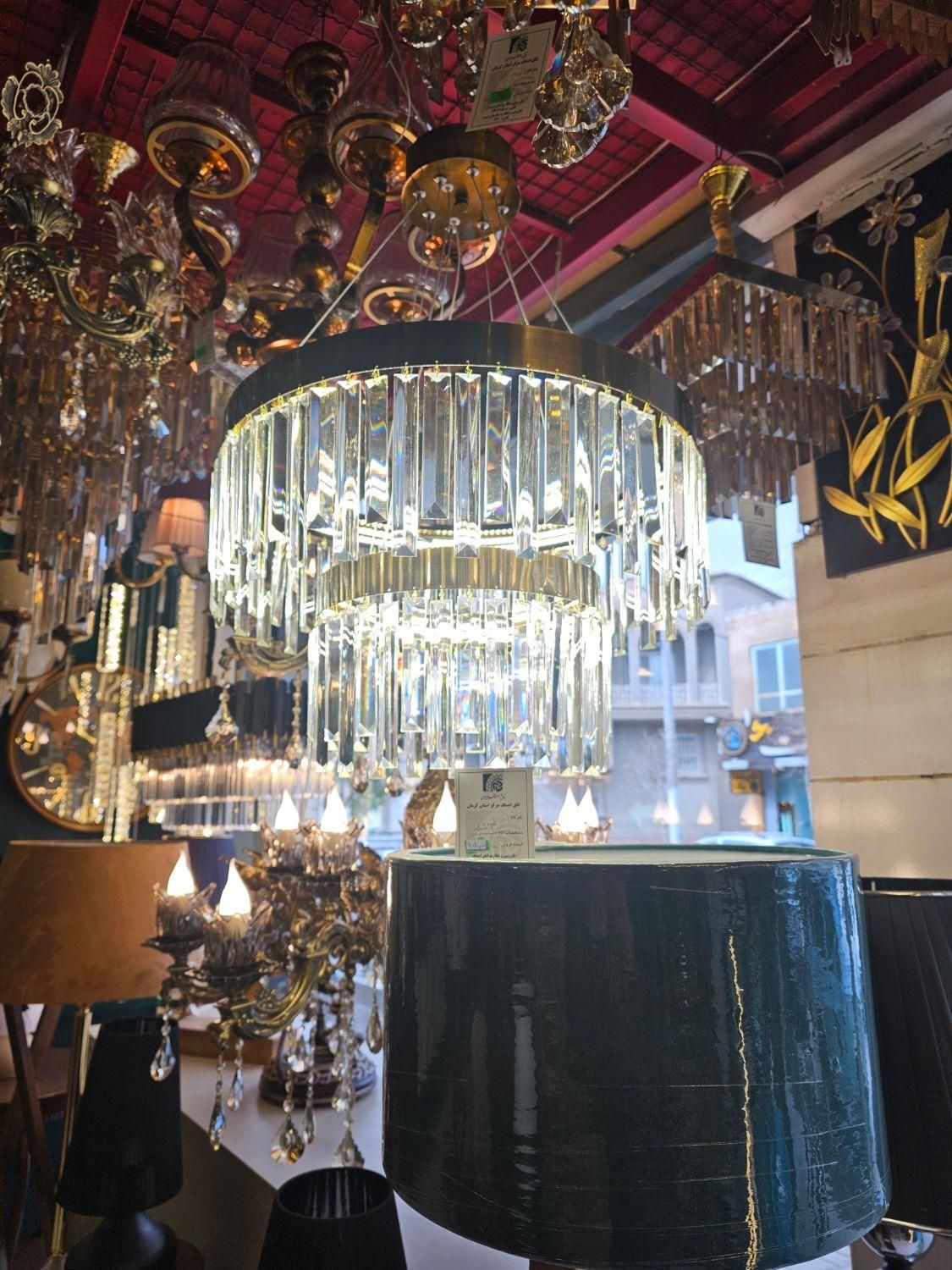 دوحلقه اس ام دی با ضمانت دو ساله|لوستر و چراغ آویز|کرمان, |دیوار