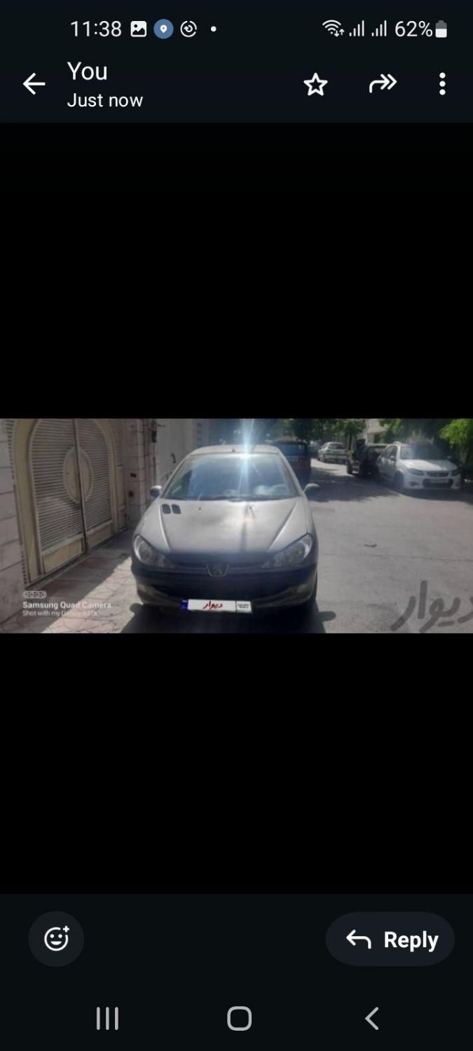 پژو 206 تیپ ۲، مدل ۱۳۸۹ بی رنگ|خودرو سواری و وانت|تهران, پلیس|دیوار