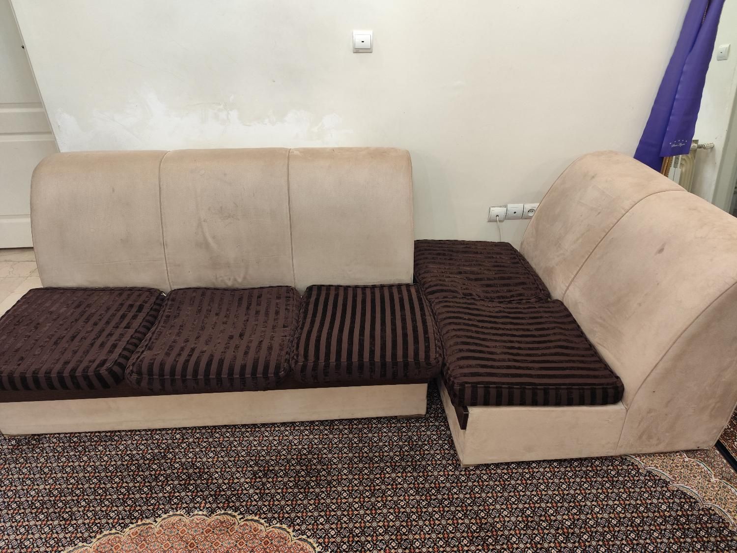 مبل ۶ نفره راحتی|مبلمان خانگی و میز عسلی|تهران, شاهین|دیوار