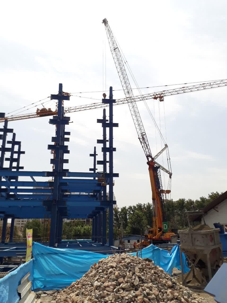 اجرای اسکلت فلزی با کیفیت جوش CO2|خدمات پیشه و مهارت|اراک, |دیوار