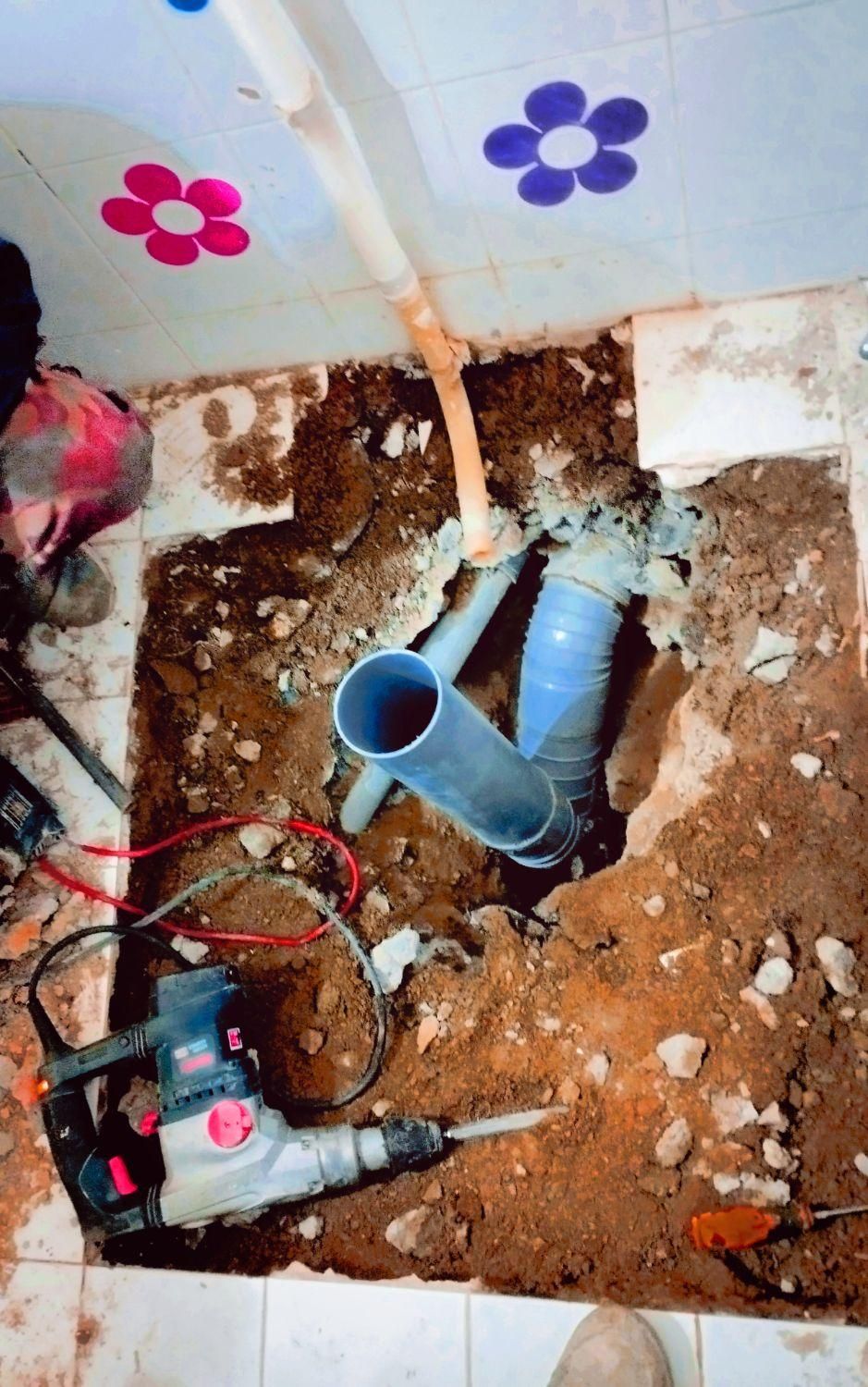 لوله کشی آب و فاضلاب وشوفاژ|خدمات پیشه و مهارت|زاهدان, |دیوار