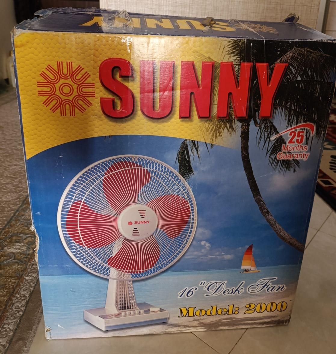 پنکه sunny آکبند|پنکه و تصفیه‌کنندهٔ هوا|تهران, شهرک استقلال|دیوار
