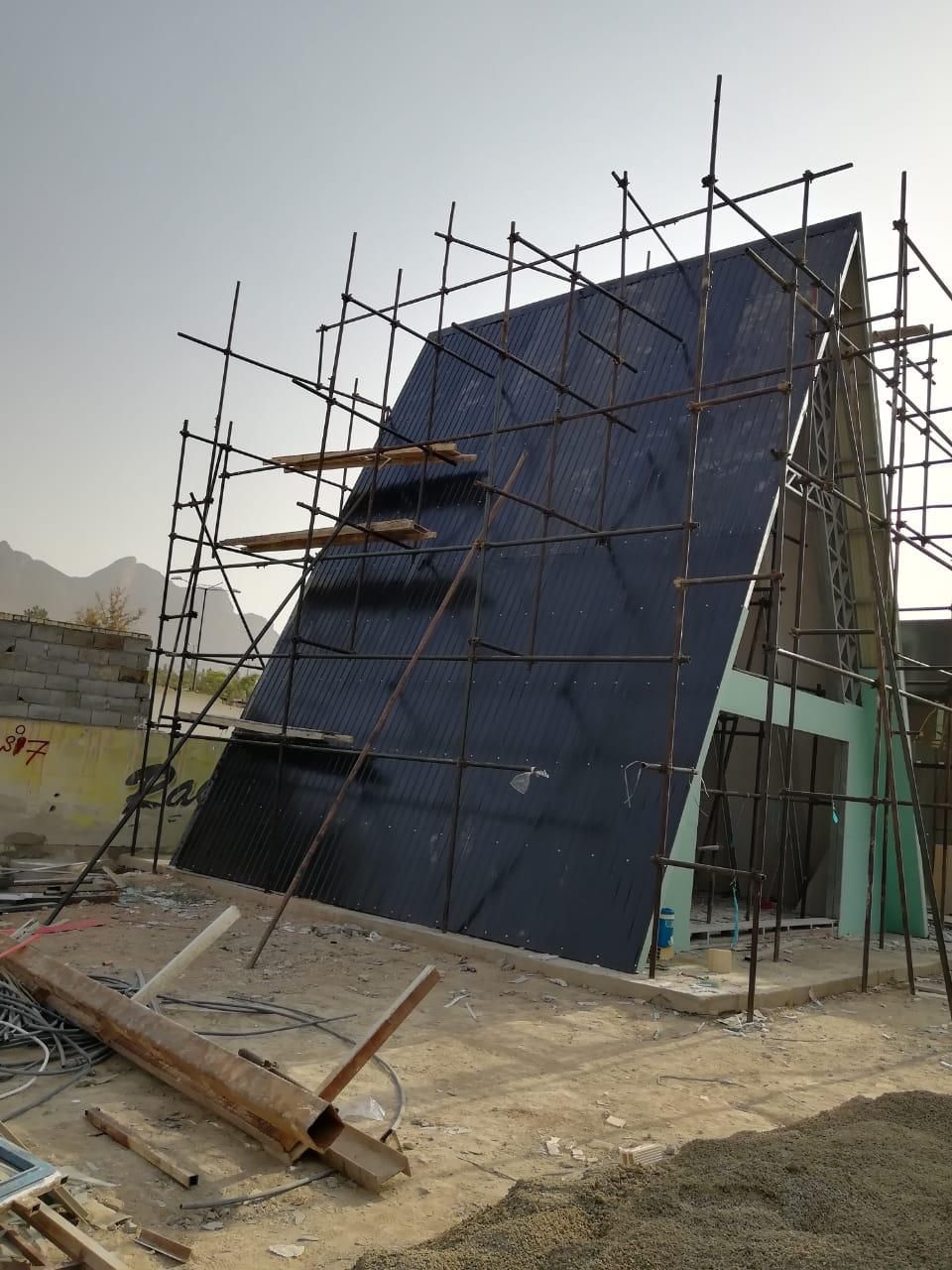 اجرای داربست فلزی در اسرع وقت|خدمات پیشه و مهارت|نجف‌آباد, الله اکبر|دیوار