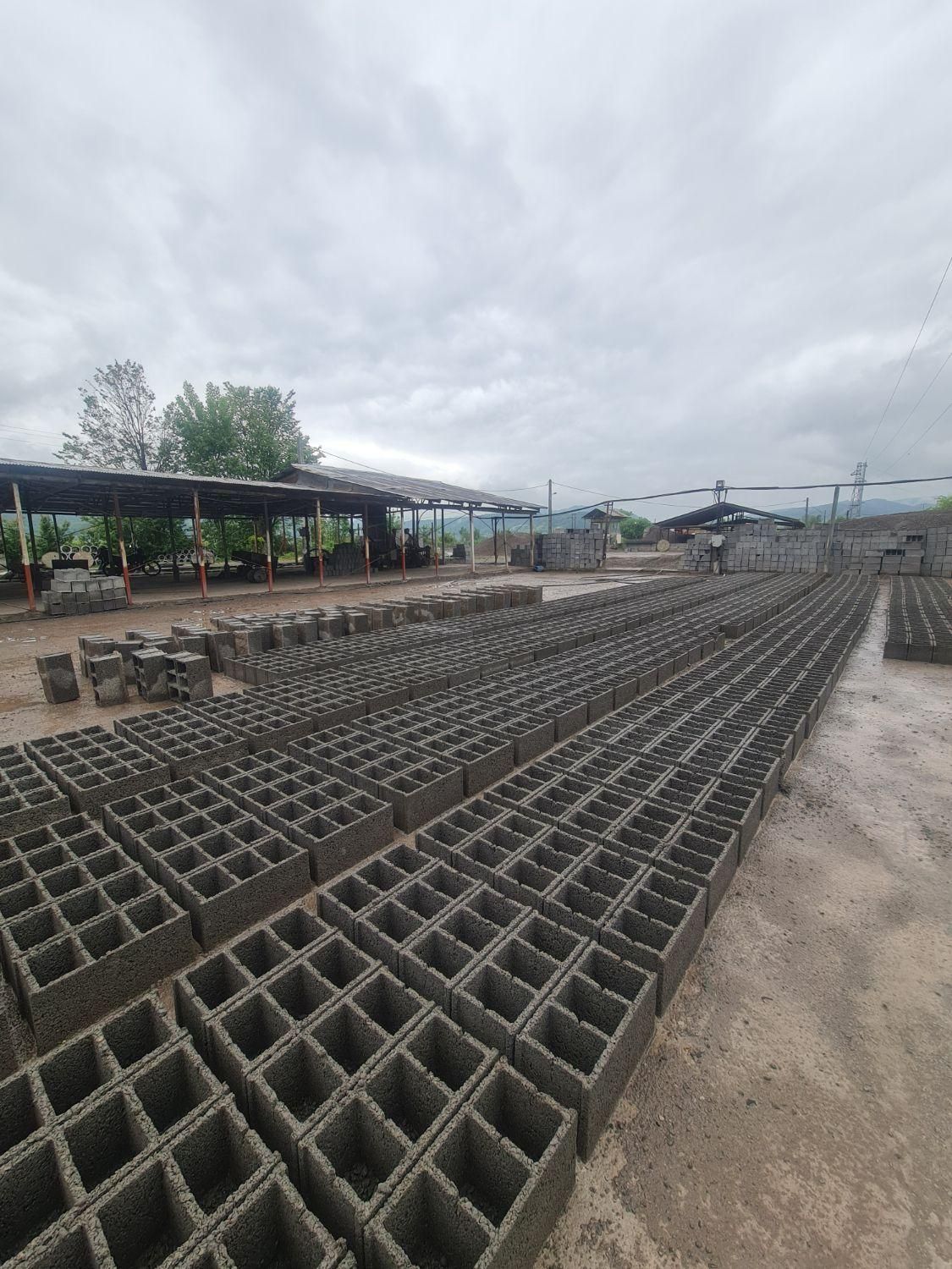 بلوک و پایه فنس بتنی|مصالح و تجهیزات ساختمان|سنگر, |دیوار