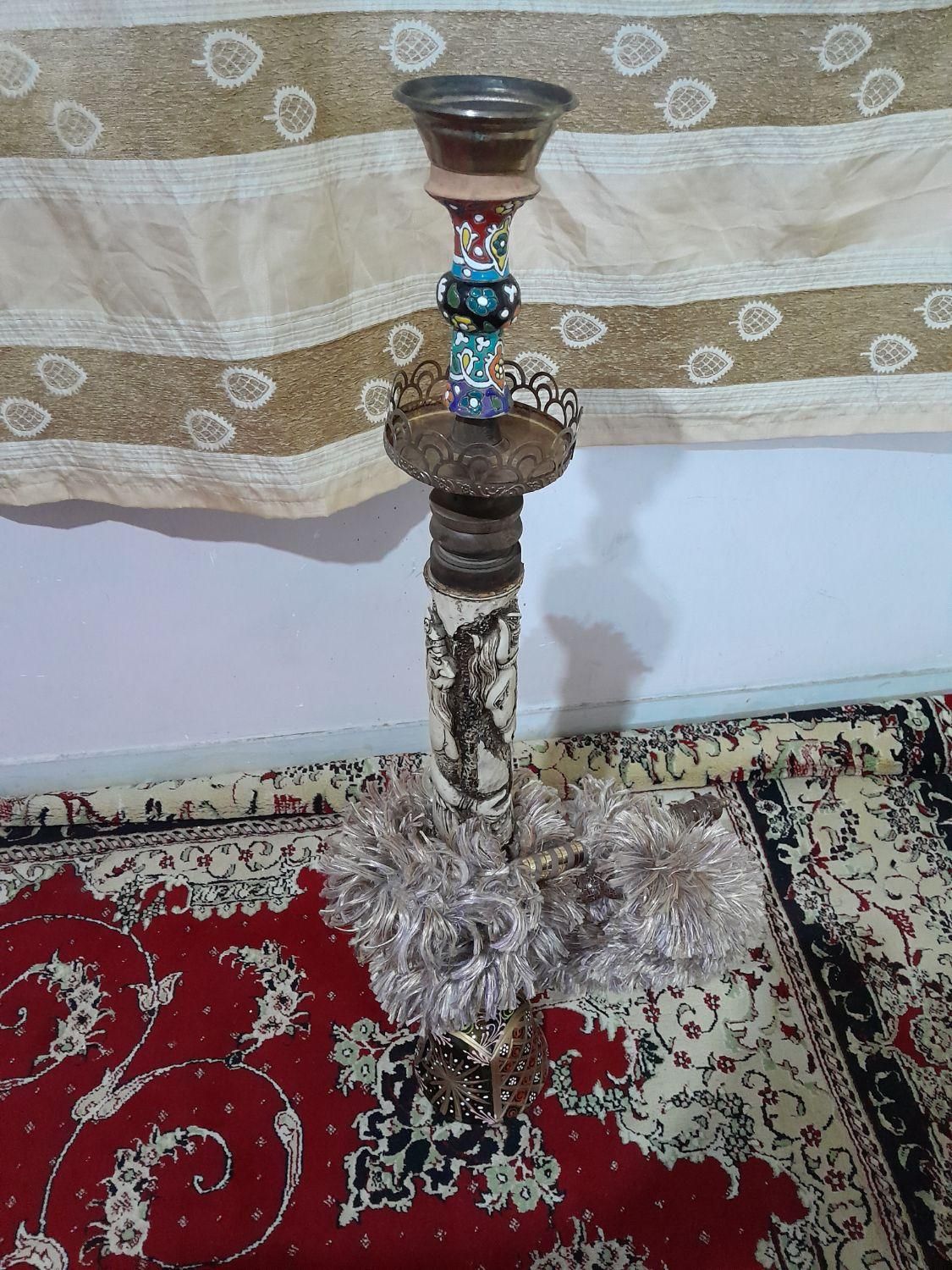 قلیون طرح رستم و اسبش کلکسیونی|کلکسیون و سرگرمی|سمنان, |دیوار