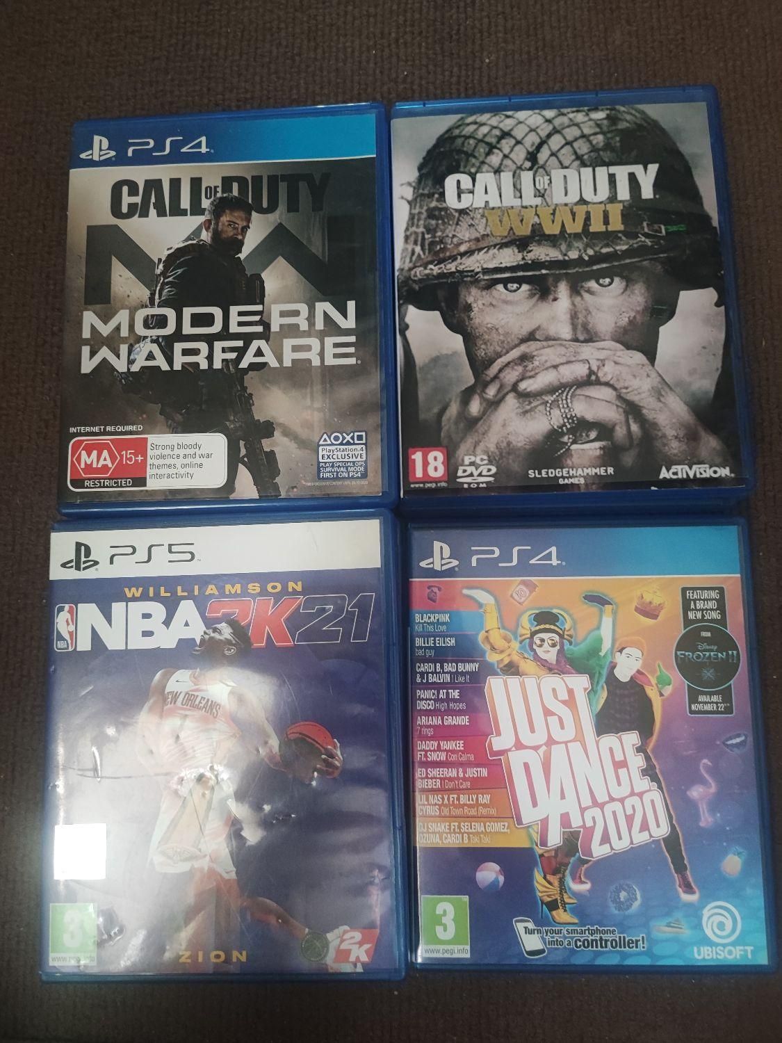 چند تا بازی ps4|کنسول، بازی ویدئویی و آنلاین|تهران, نبی اکرم|دیوار