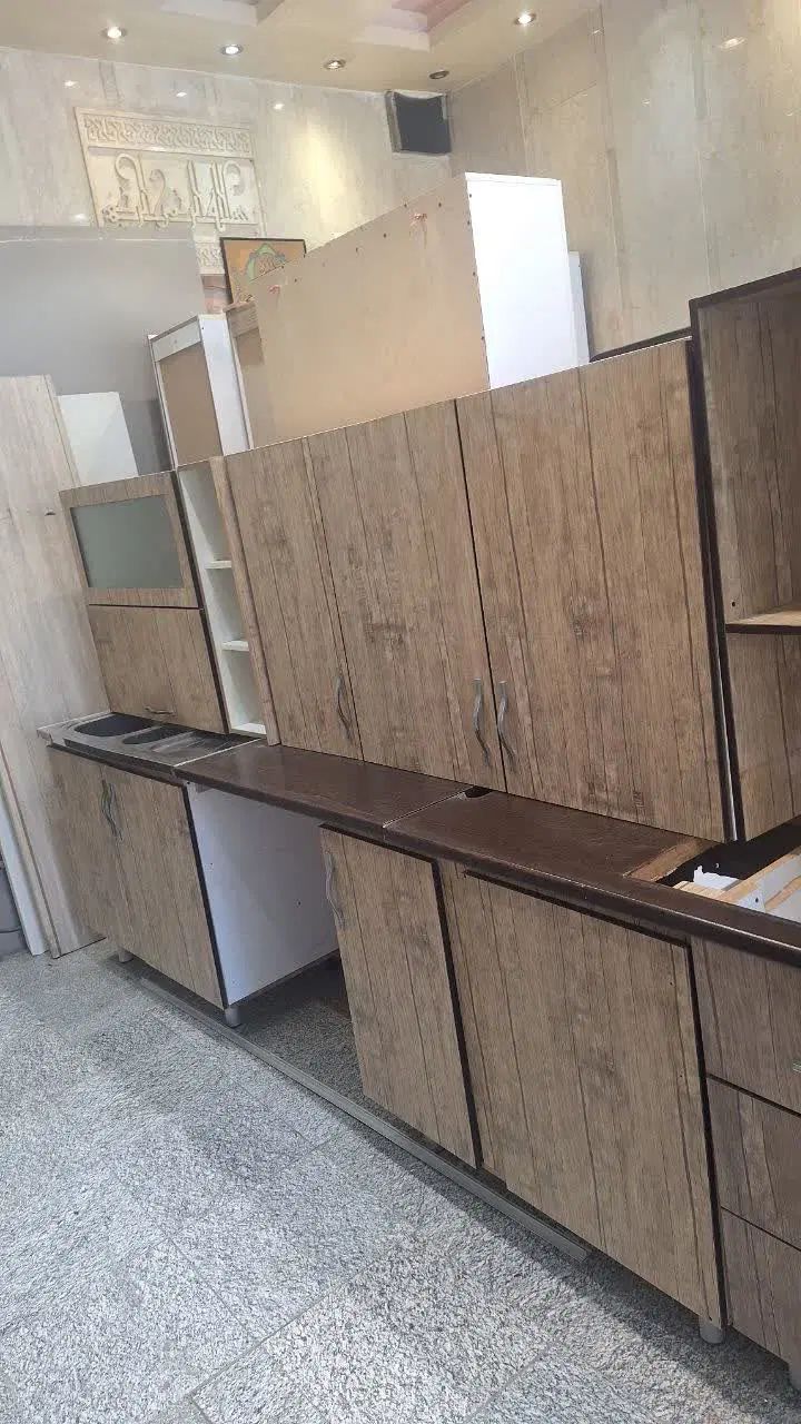 دوسرویس کابینت هایگلاس و تمام ام دی اف دست دو|مصالح و تجهیزات ساختمان|تهران, سعیدآباد|دیوار