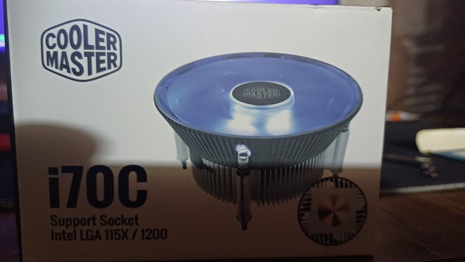 فن CPU Cooler master|قطعات و لوازم جانبی رایانه|قم, حاج زینل|دیوار