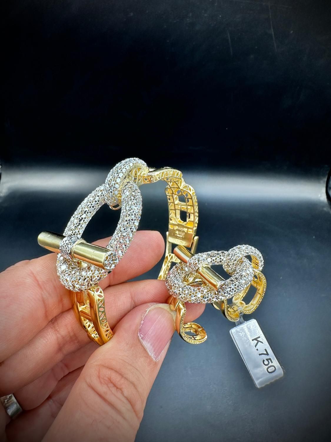 دستبند انگشتر تیفانی 35/090گرم طلا بدون اجرت|جواهرات|تهران, شهرک ولیعصر جنوبی|دیوار