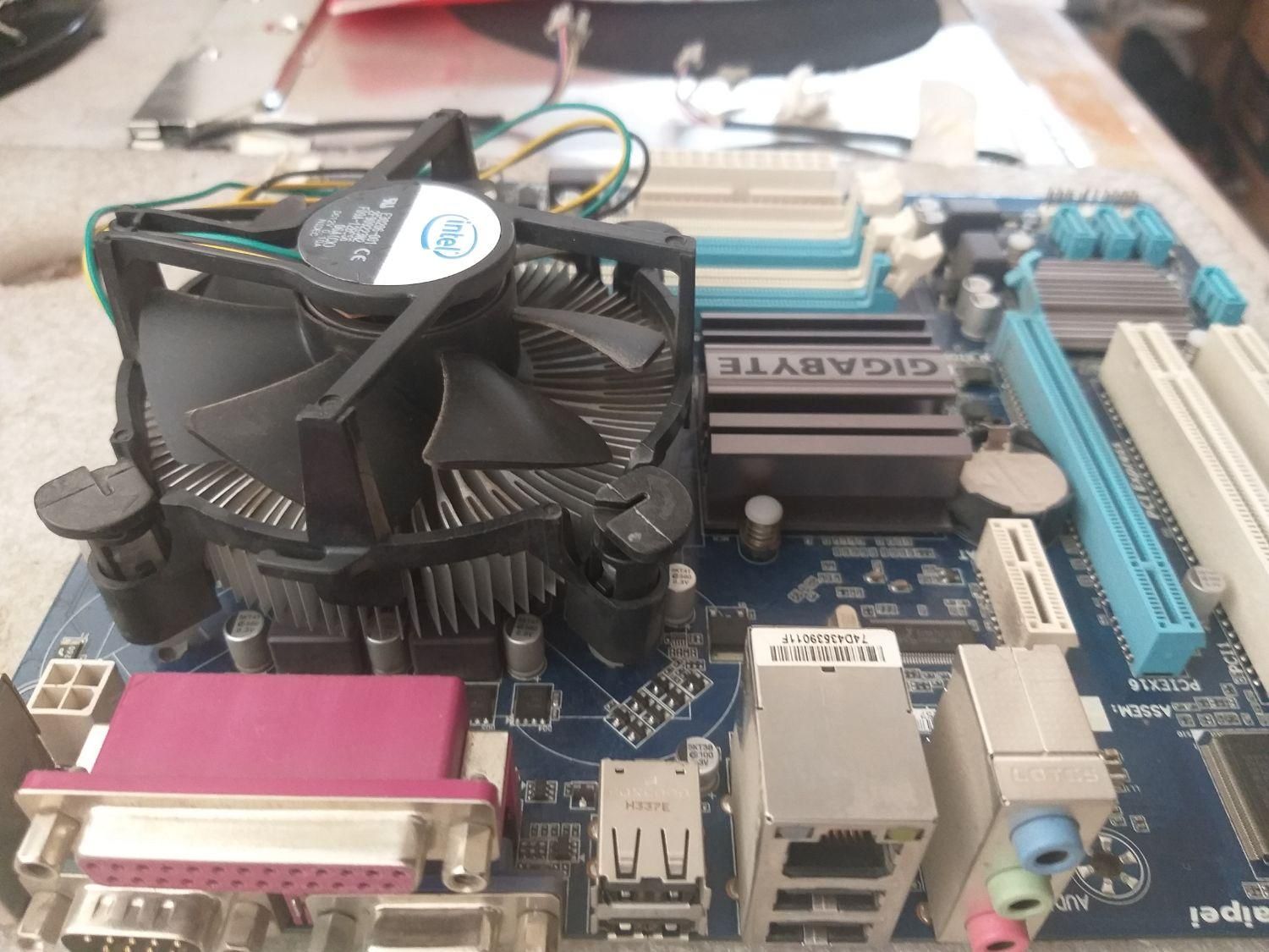 ۳ عدد مادربرد ddr3 با سیپیو E7500 و فن|قطعات و لوازم جانبی رایانه|تبریز, |دیوار