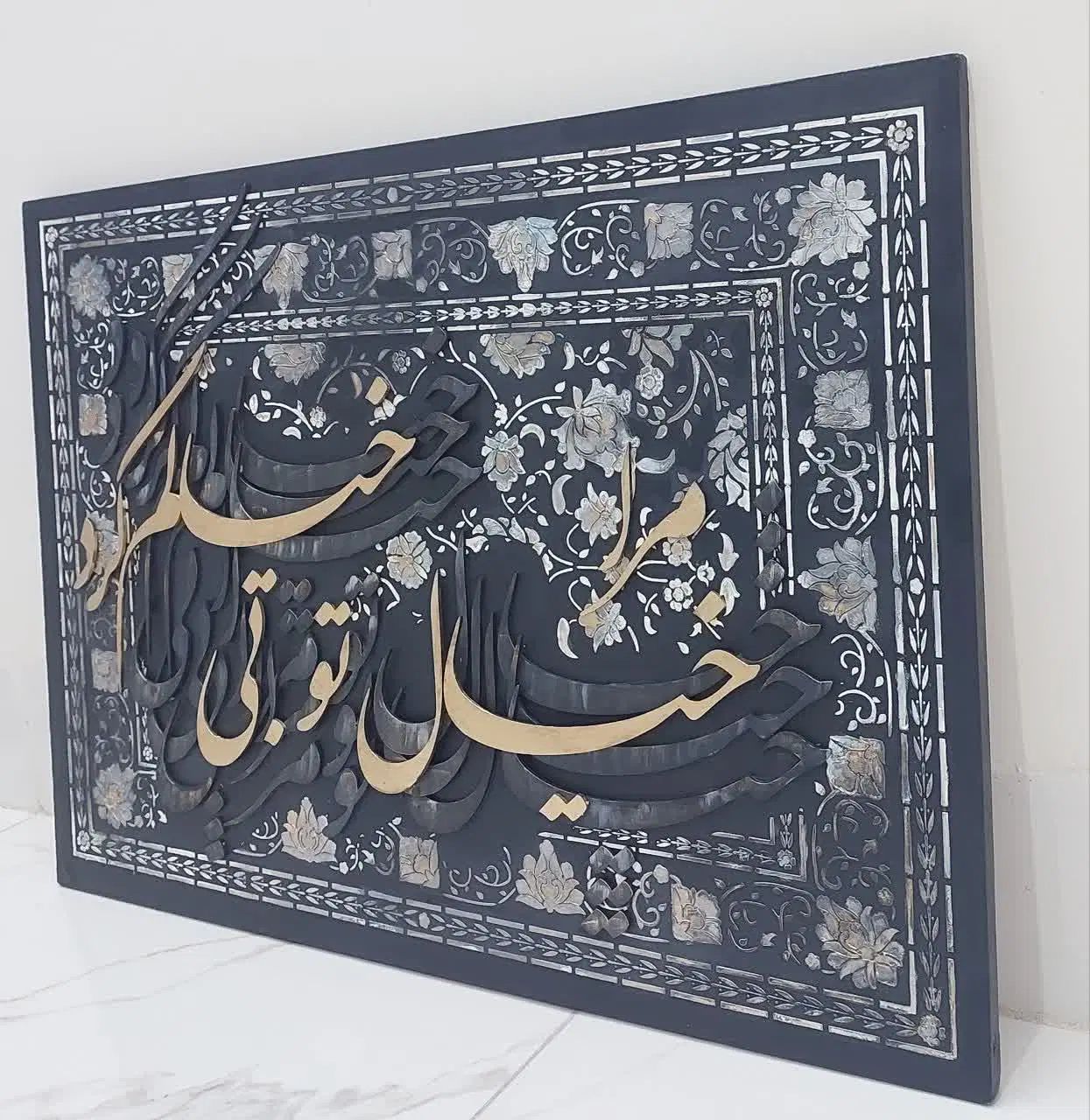 تابلو دکوراتیو هنر دست|تابلو، نقاشی، عکس|تهران, سعادت‌آباد|دیوار