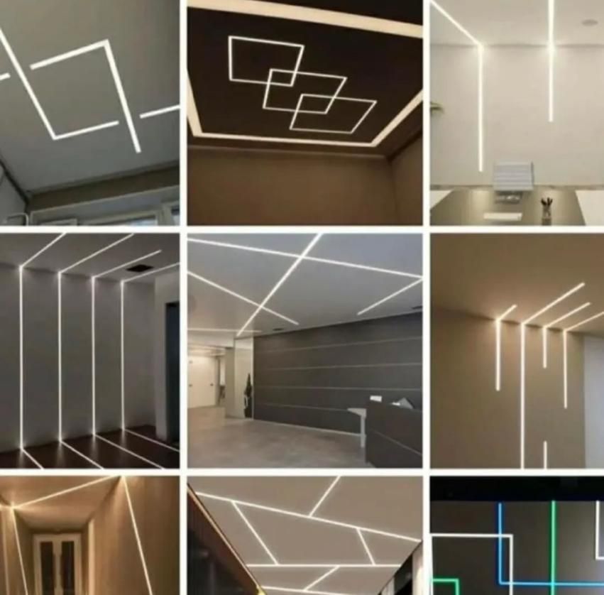 فروش و نصب انواع  لاین نوری|لامپ و چراغ|سیرجان, |دیوار